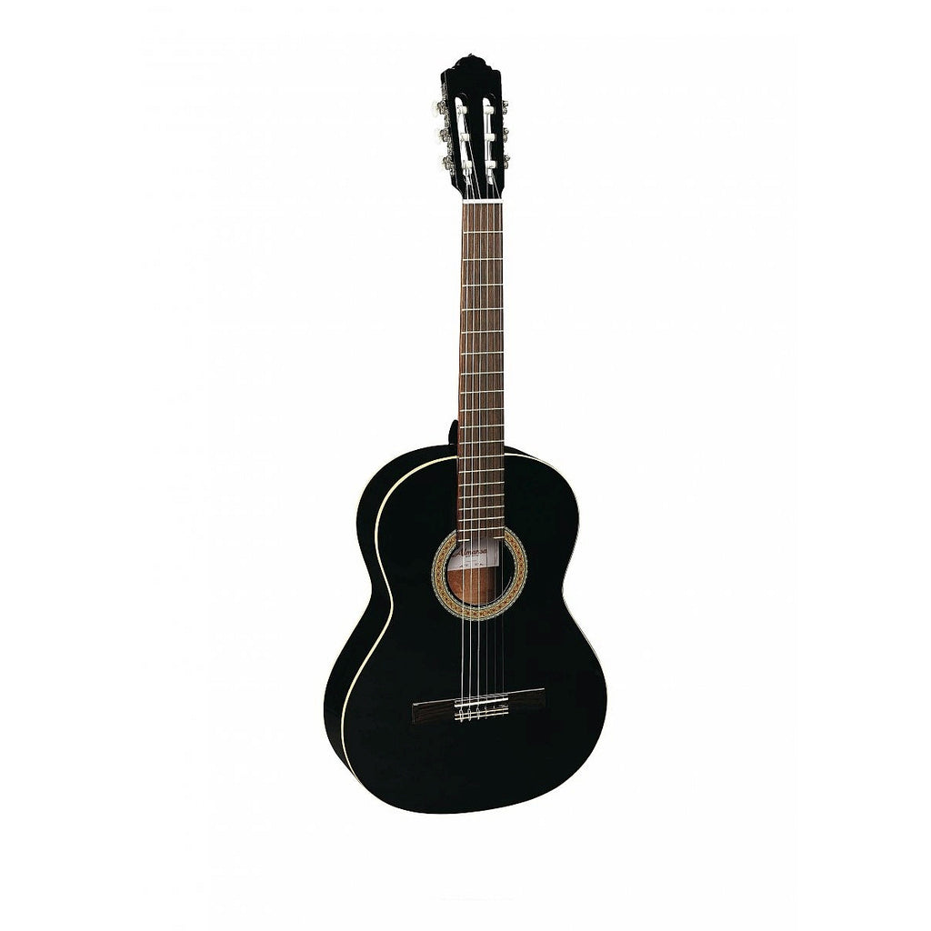 Almansa Student 403 Black Hochglanz Konzertgitarre