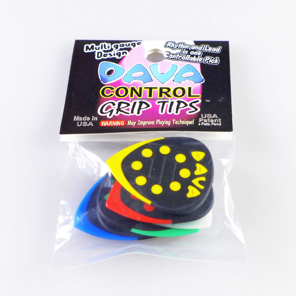 Dava Control Grip Tips Delrin Picks (6er Pack)