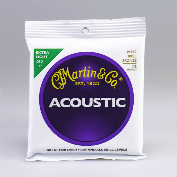 Martin M180/12 Strings Extra Light