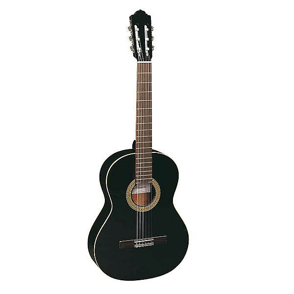 Almansa Student 401 Black Seidenmatt Konzertgitarre (B-Stock)