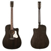 Art & Lutherie Americana Faded Black Q1T CW Westerngitarre