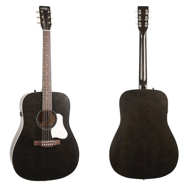 Art & Lutherie Americana Faded Black Q1T Westerngitarre