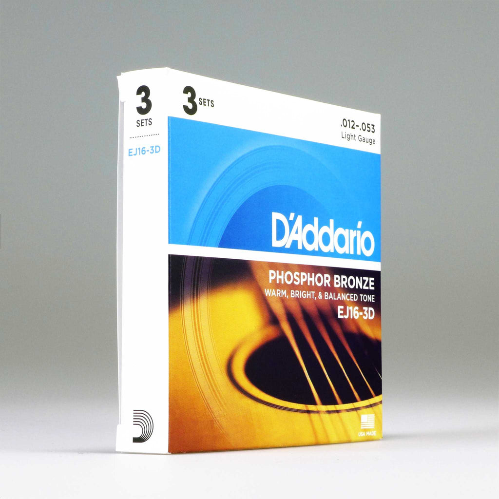 D'Addario EJ16-3D Light (3er Pack)
