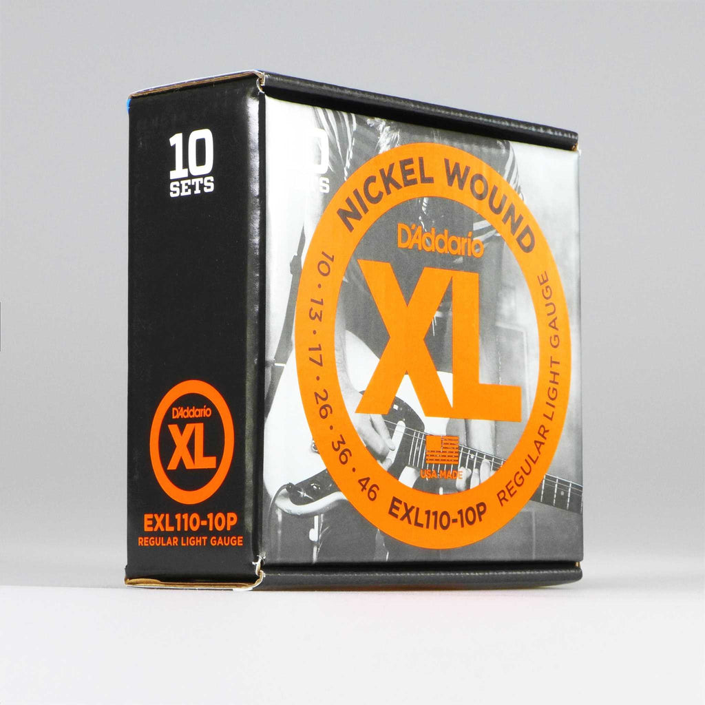 D'Addario EXL110-10P Regular Light (10er Pack)