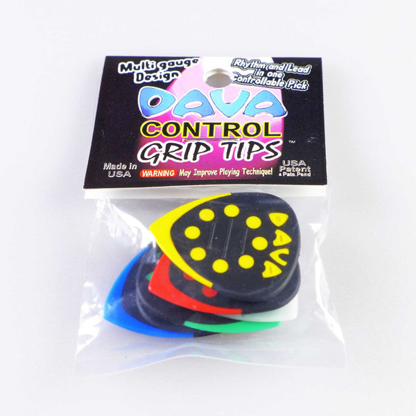 Dava Control Grip Tips Delrin Picks (6er Pack)