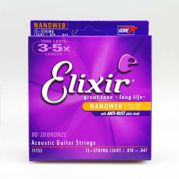 Elixir 11152 Nanoweb 12-String Light