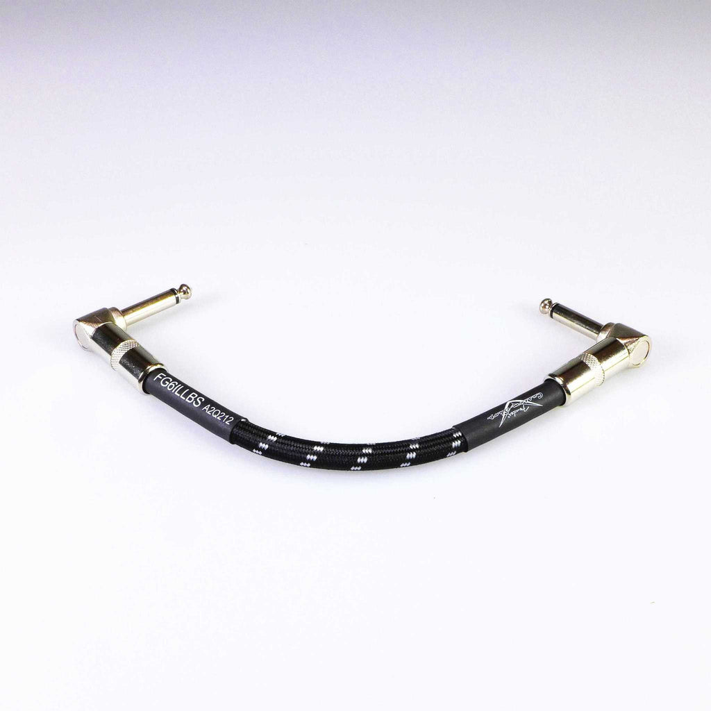 Fender Custom Shop Patchkabel Black Tweed 0.15 m