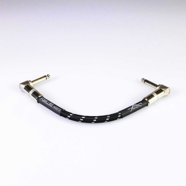 Fender Custom Shop Patchkabel Black Tweed 0.15 m