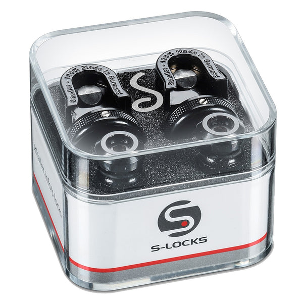 Schaller S-Locks Black Chrome (2er Set)